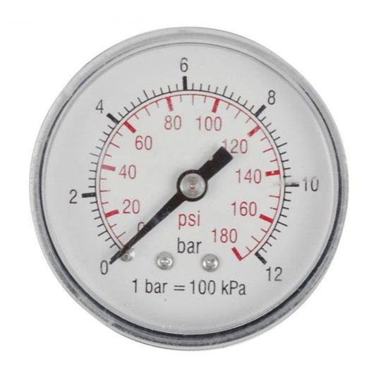 Pressure Gauge 50mm 1/8 Rear Packaged